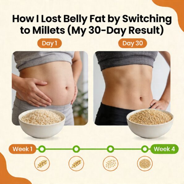 How I Lost Belly Fat by Switching to Millets (30-Day Results
