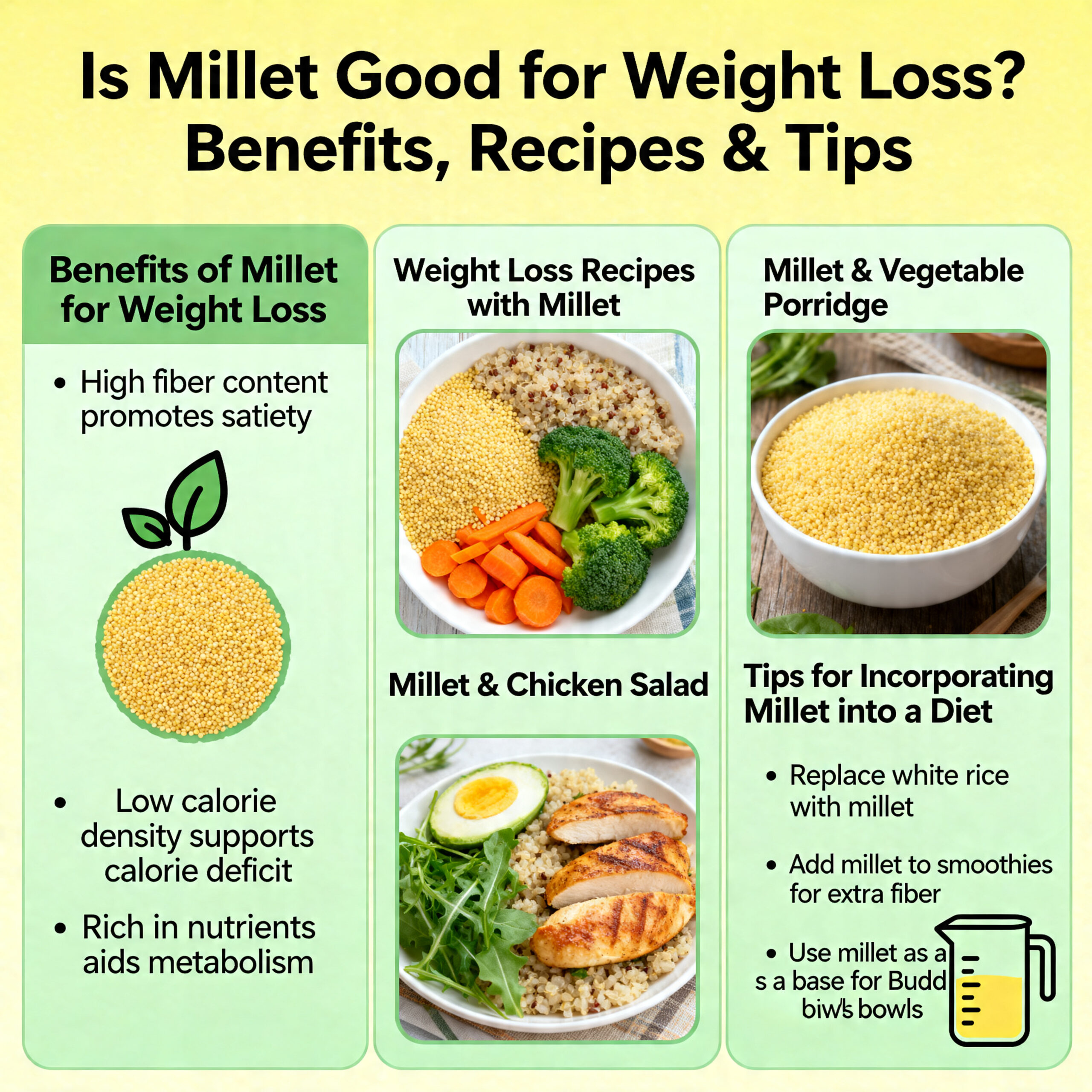 Millets for Weight Loss: Benefits, Recipes & Diet Tips