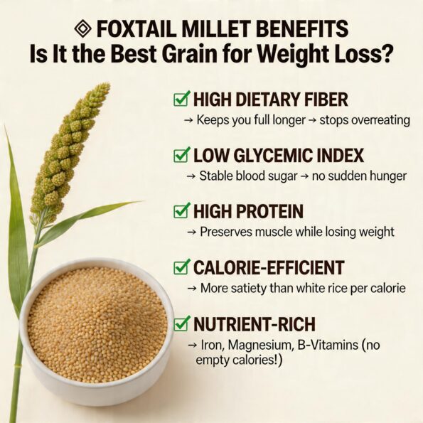 Foxtail Millet Benefits for Weight Loss
