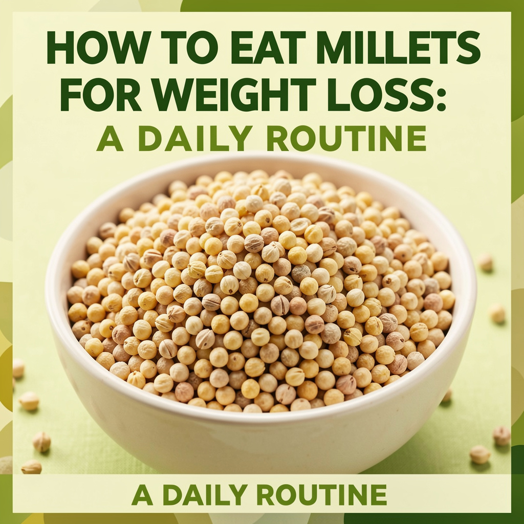 Simple Daily Routine to Eat Millets for Weight Loss