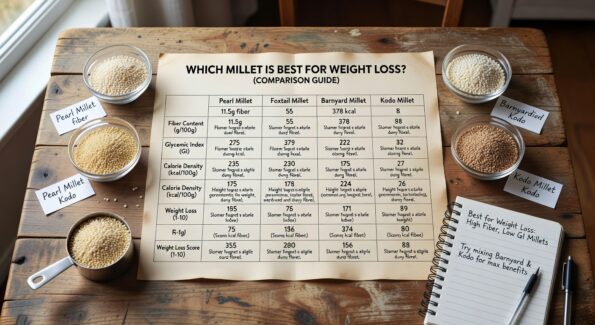 Best Millets for Weight Loss Ranked (Complete Comparison)