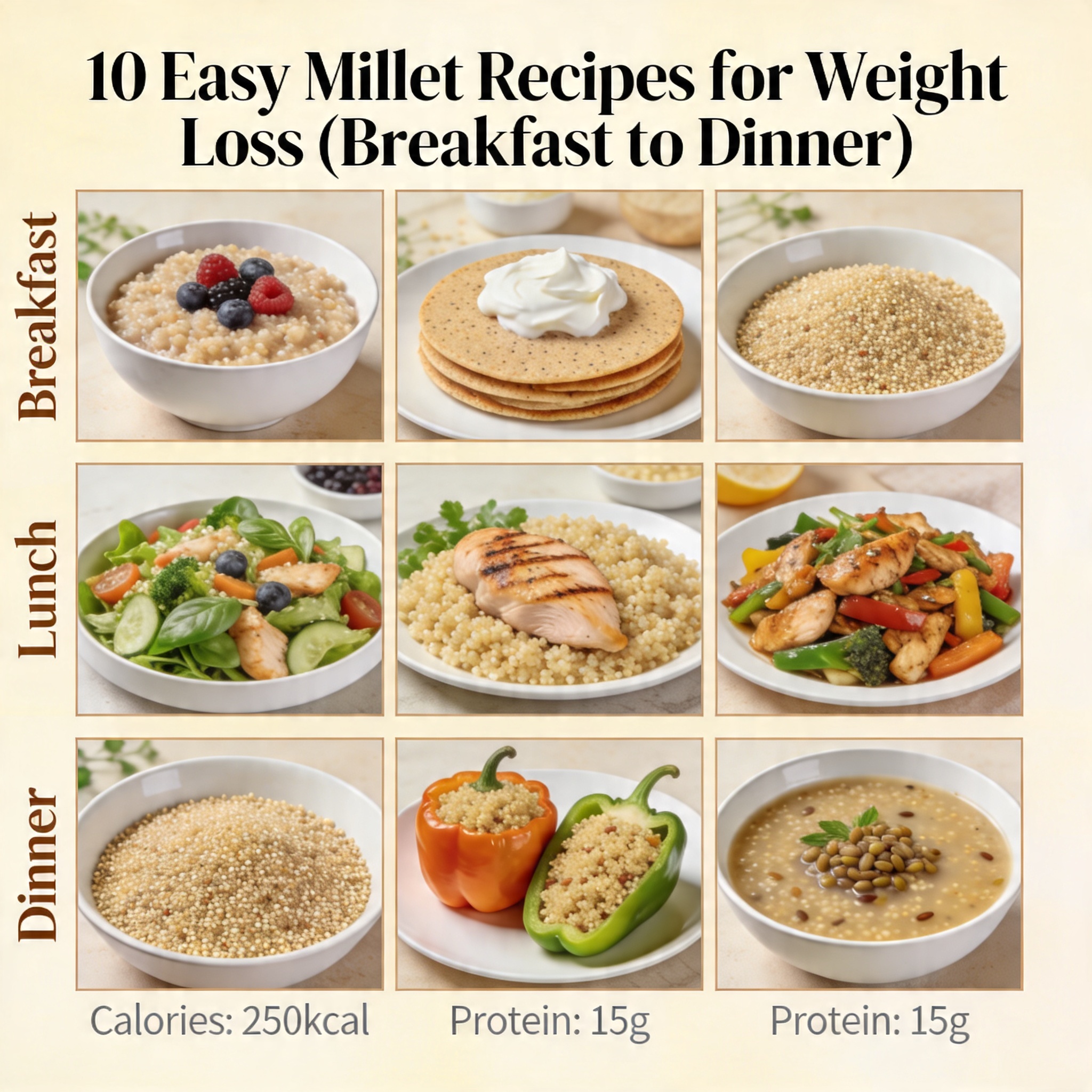 Easy Millet Diet Recipes for Weight Loss (10 Meal Ideas)