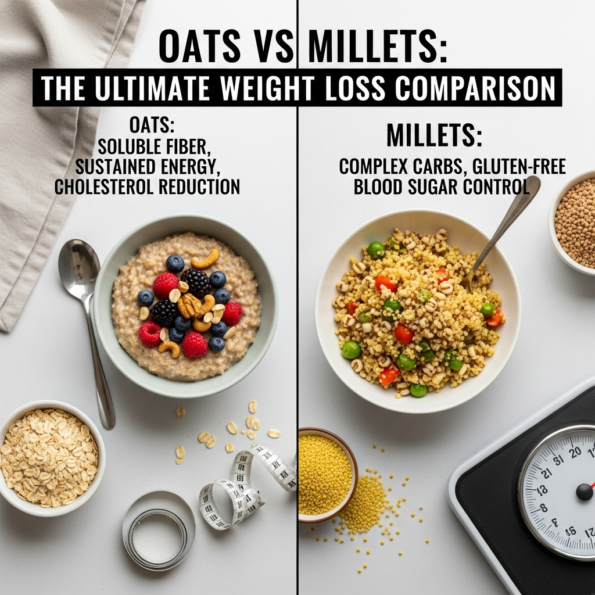 Millets vs Oats: Nutrition & Weight Loss Comparison