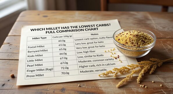 Lowest Carb Millets Ranked (Full Comparison Guide)