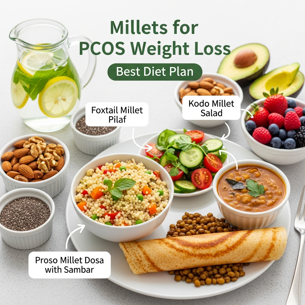 Millets for PCOS Weight Loss: Best Diet Plan for Hormonal Balance