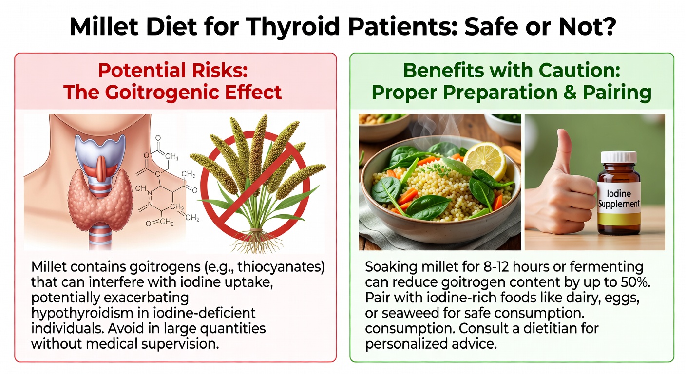 Can Thyroid Patients Eat Millets? Benefits & Risks Explained