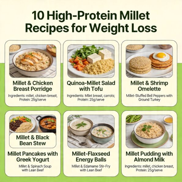 Best Millet Recipes for Weight Loss (High Protein Guide)