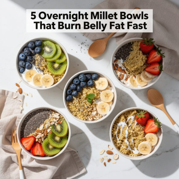 Overnight Millet Bowls That Help Burn Belly Fat Fast