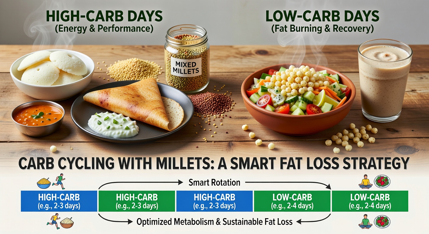 Carb Cycling with Millets: The Smart Way to Lose Fat