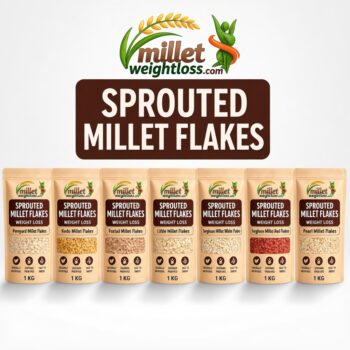 Weight loss Sprouted Millet Flakes