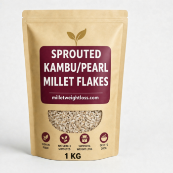 Sprouted Kambu/Pearl Millet Flakes