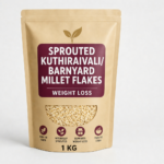 Sprouted Kuthiraivali/Barnyard Millet Flakes