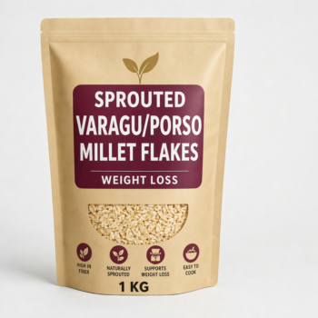 Sprouted Varagu/Porso Millet Flakes