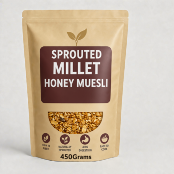 Sprouted Millet Honey Muesli